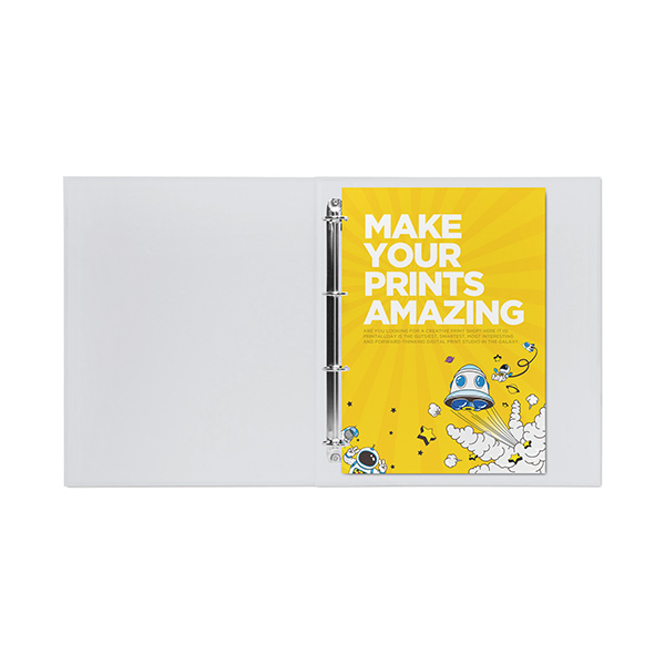 3공 D링 바인더 제본